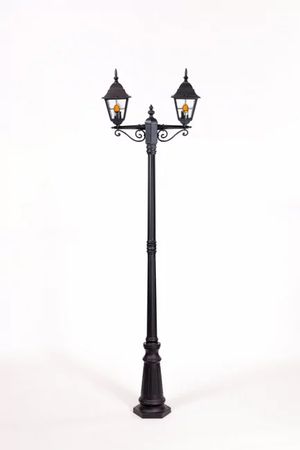Фото Фонарный столб QUADRO M lead GLASS 79909MAlgY Bl (ip44, 200Вт) от магазина TopDiod.ru