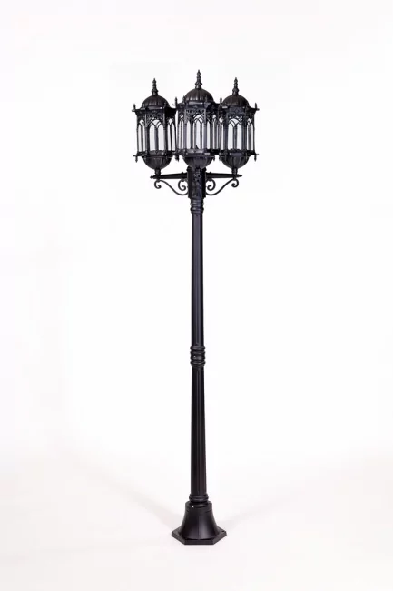 Фото Фонарный столб DELI L 89908LB Bl (ip44, 300Вт) от магазина TopDiod.ru