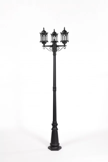 Фото Фонарный столб DELI S 89909SB Bl (ip44, 180Вт) от магазина TopDiod.ru