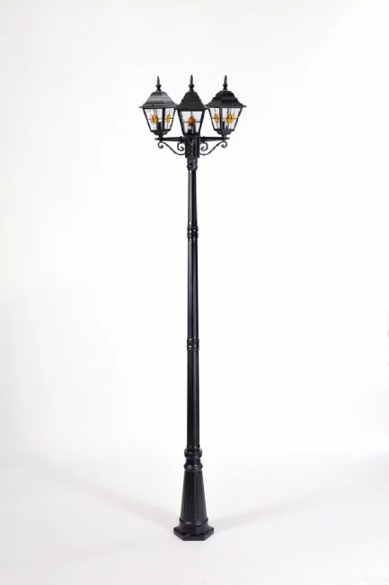 Фото Фонарный столб QUADRO M lead GLASS 79910MBlgY 18 Bl (ip44, 300Вт) от магазина TopDiod.ru