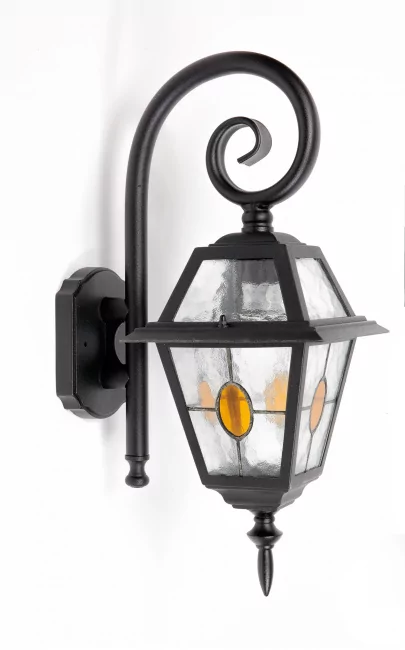 Фото Фасадный фонарь FARO lead GLASS 91102/18S lgY Bl (ip44, 100Вт) от магазина TopDiod.ru