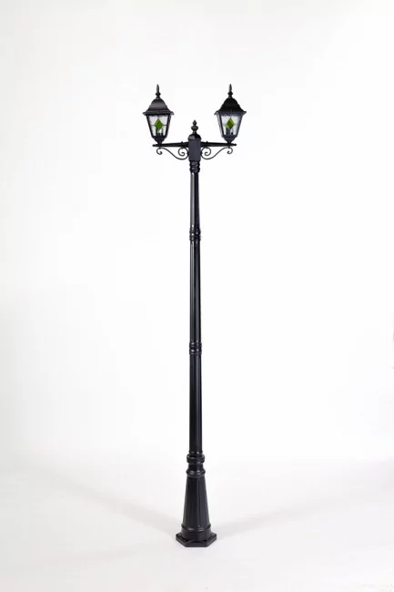 Фото Фонарный столб QUADRO M lead GLASS 79910MAlgG 18 Bl (ip44, 200Вт) от магазина TopDiod.ru