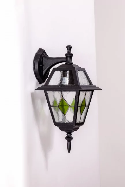 Фото Фасадный фонарь FARO lead GLASS 91102/04 lgG Bl (ip44, 100Вт) от магазина TopDiod.ru