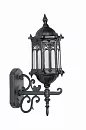 Фасадный фонарь DELI S 89901S/08 Bl (ip44, 60Вт)