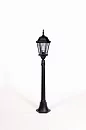 Садовый фонарь ASTORIA 2M 91407M Bl овал (ip44, 100Вт)