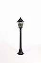 Садовый фонарь PETERSBURG lead GLASS 79807lg Bl (ip44, 100Вт)
