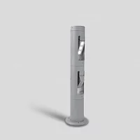 Светильник столбик COLUMN W6142-2-730 Gr (ip54, 853Лм, 18Вт)