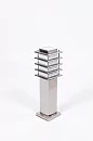 Светильник столбик INOX 75808-450 SS (ip44, 60Вт)